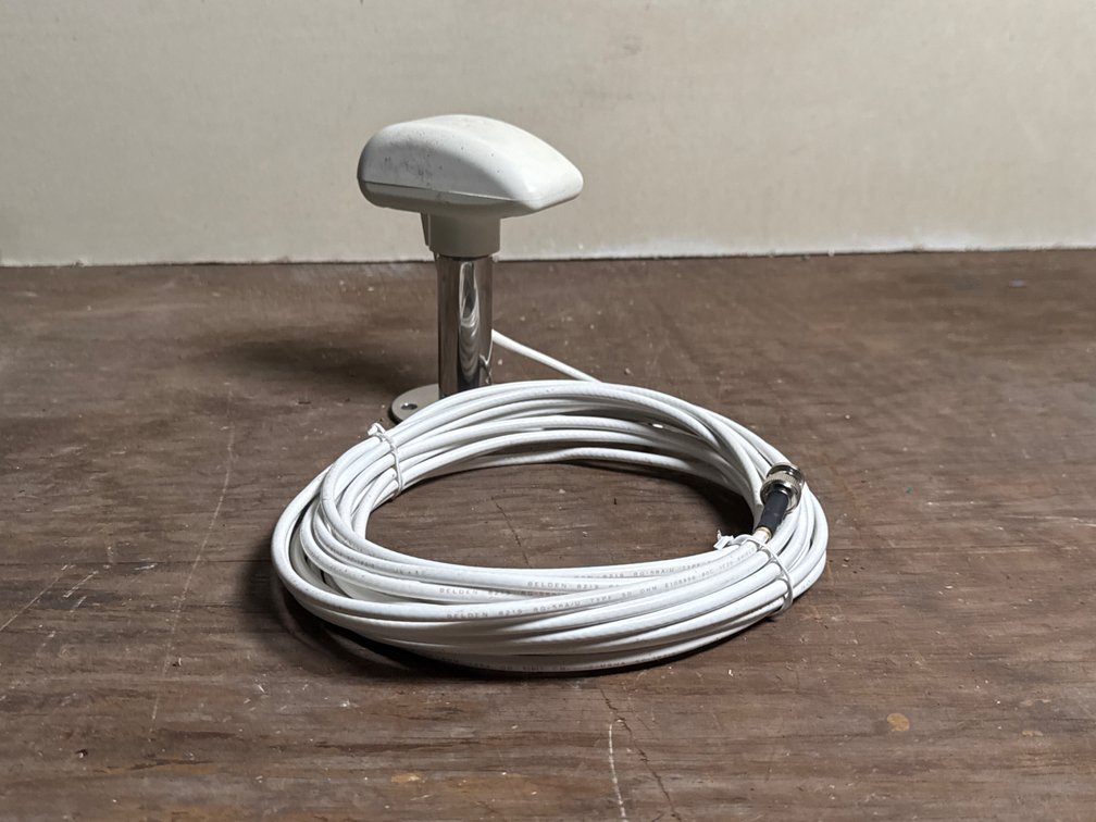 Marine GPS Antenna with Pedestal Mount