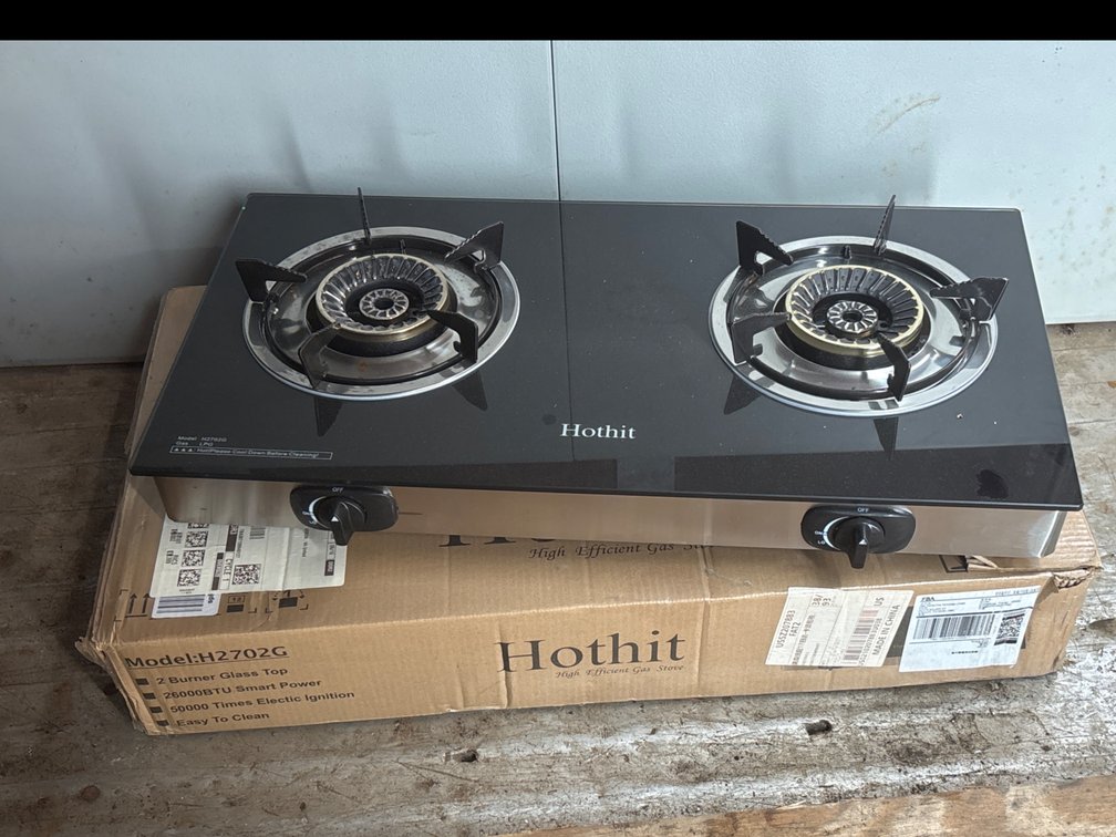 Hothit 2-Burner Gas Stove