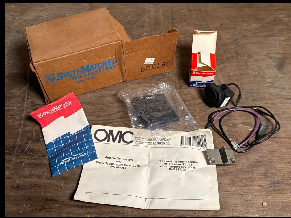 OMC SystemMatched Marine Engine Warning Kit