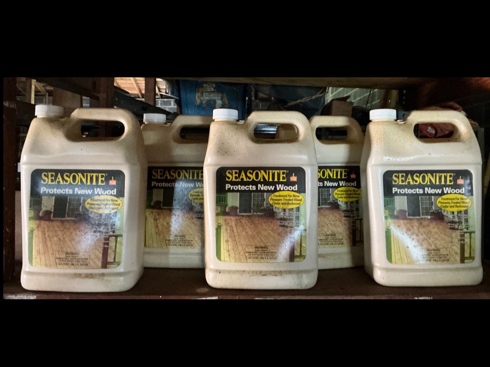 Seasonite New Wood Treatment Jugs