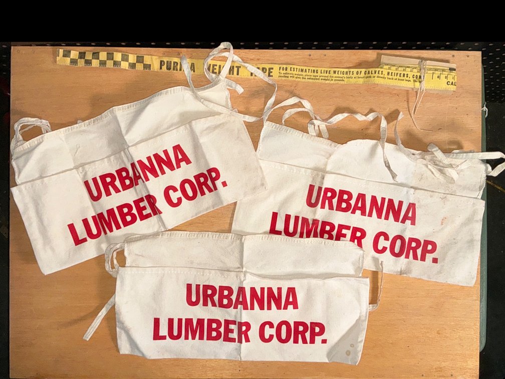 Urbanna Lumber Corp. Aprons and Livestock Weight Tape