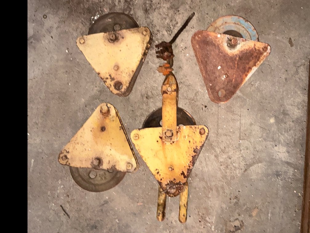 Heavy-Duty Steel Pulley and Snatch Blocks