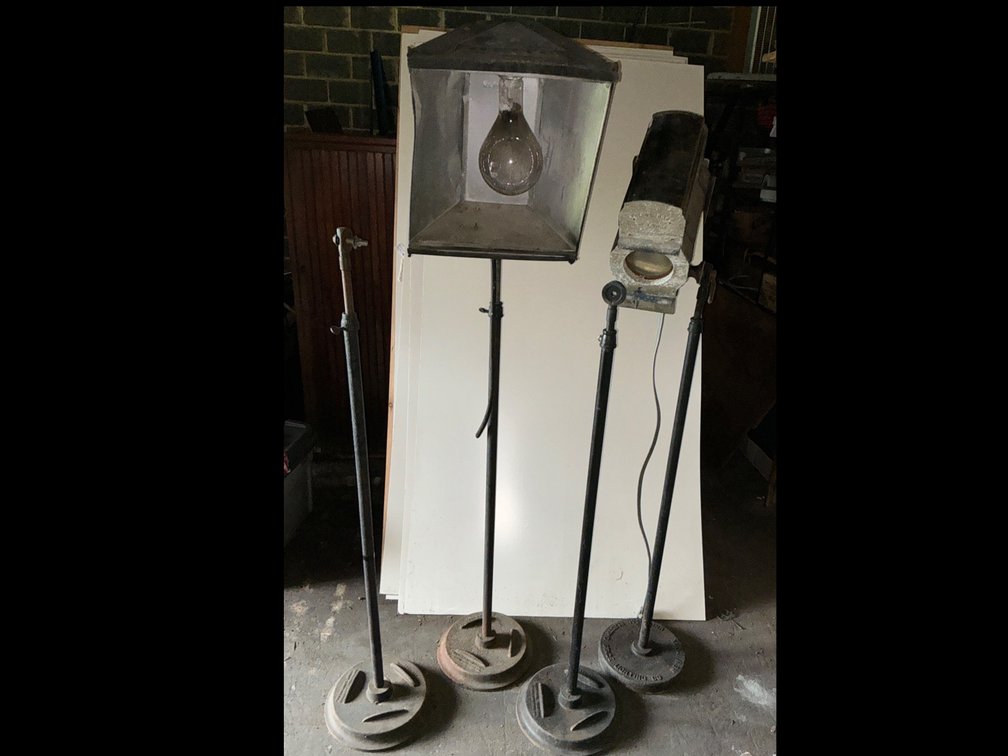 Theatrical Stage Lights and Floor Stands