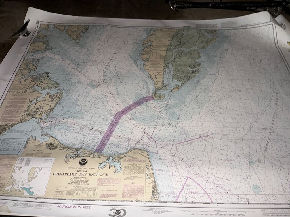 NOAA Chesapeake Bay Nautical Charts