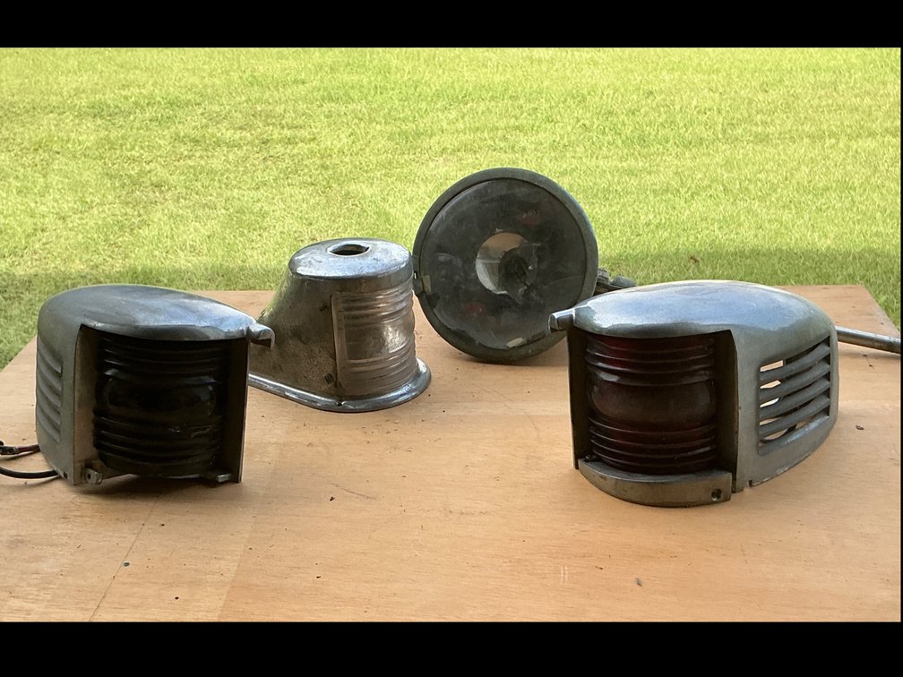 Marine Boat Navigation Lights and Spotlight