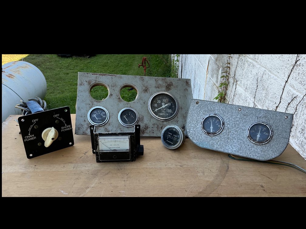 Marine Instrument Panels and Gauges