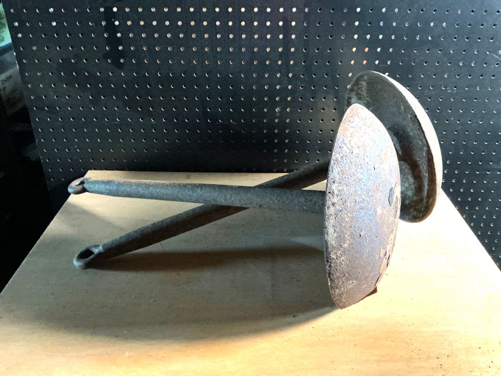 Cast Iron Mushroom Anchors