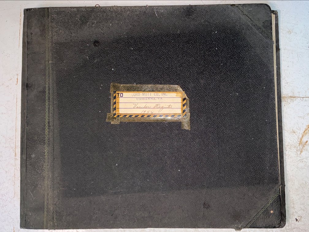 Lord Mott Company Accounting Ledgers