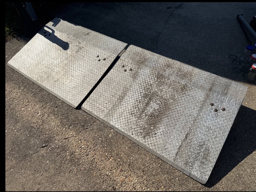 Aluminum Diamond Plate Ramps