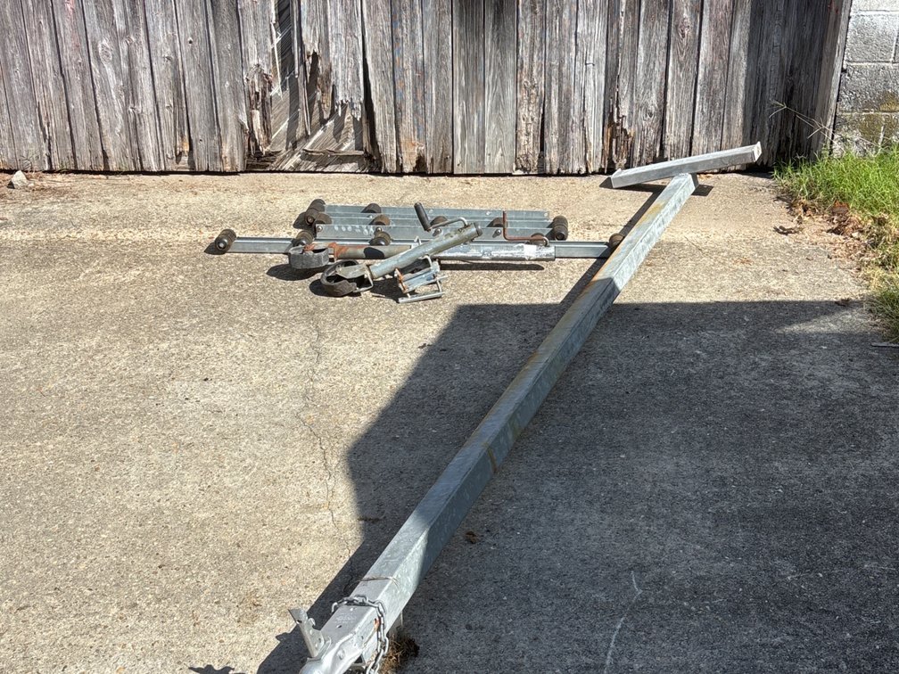 Galvanized Boat Trailer Components