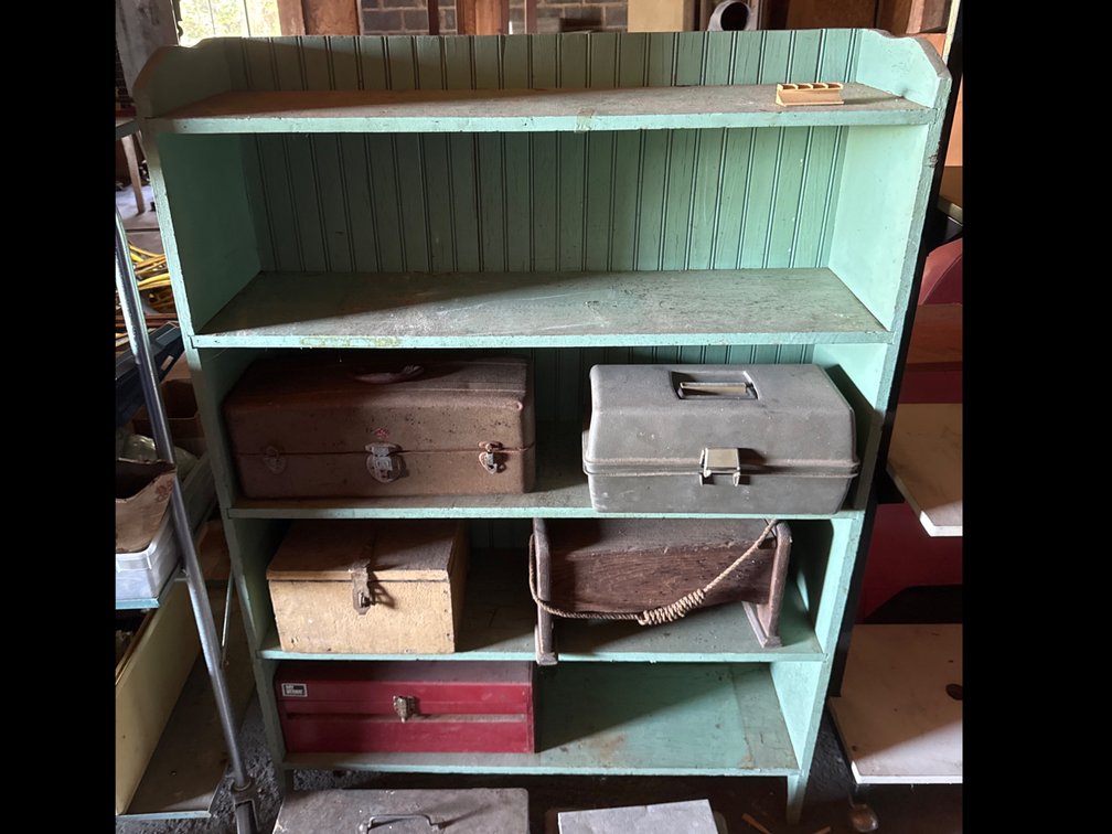 Wooden Shelving Unit