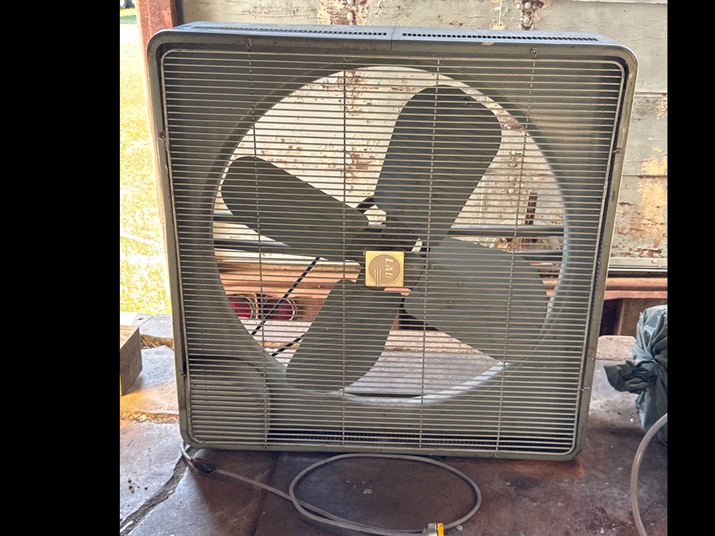 Lau Metal Box Fan