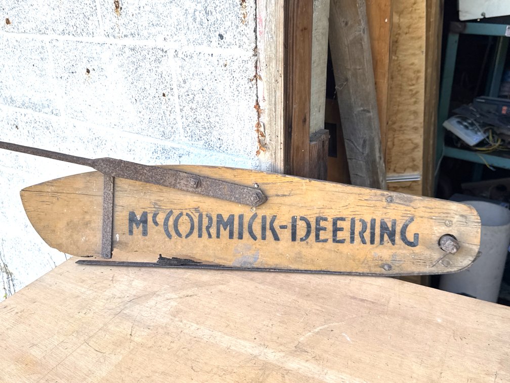 McCormick-Deering Sickle Mower Swath Board