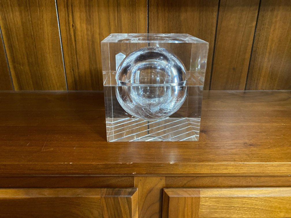 Alessandro Albrizzi Lucite Ice Bucket
