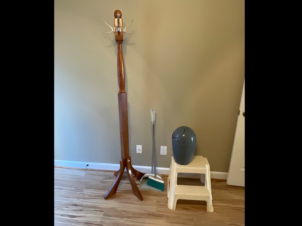 Coat Rack and Utility Items
