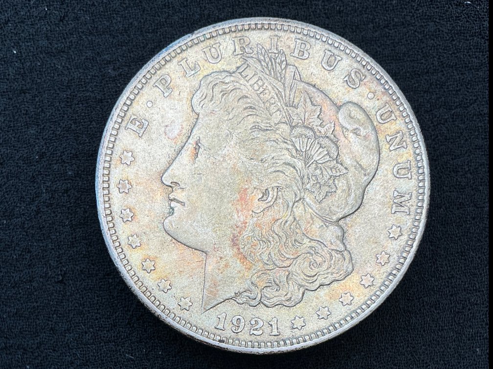 1921 D Morgan Silver Dollar