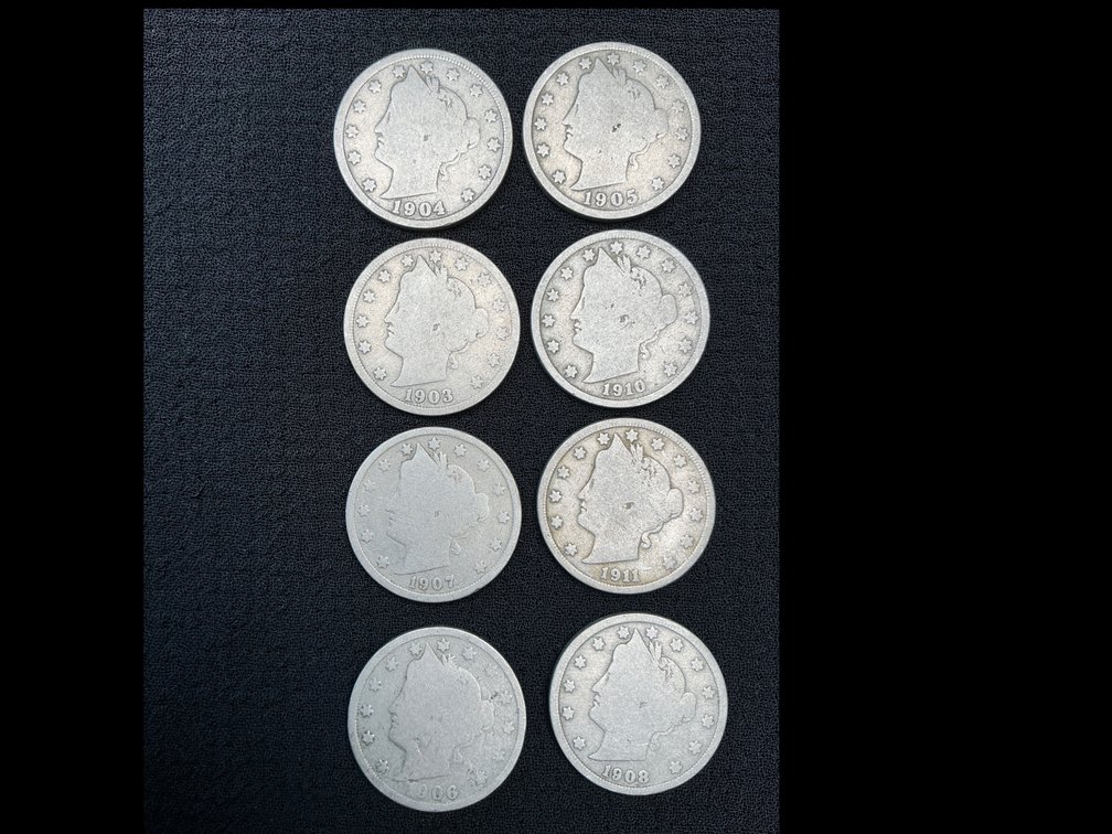 Liberty Head V Nickels