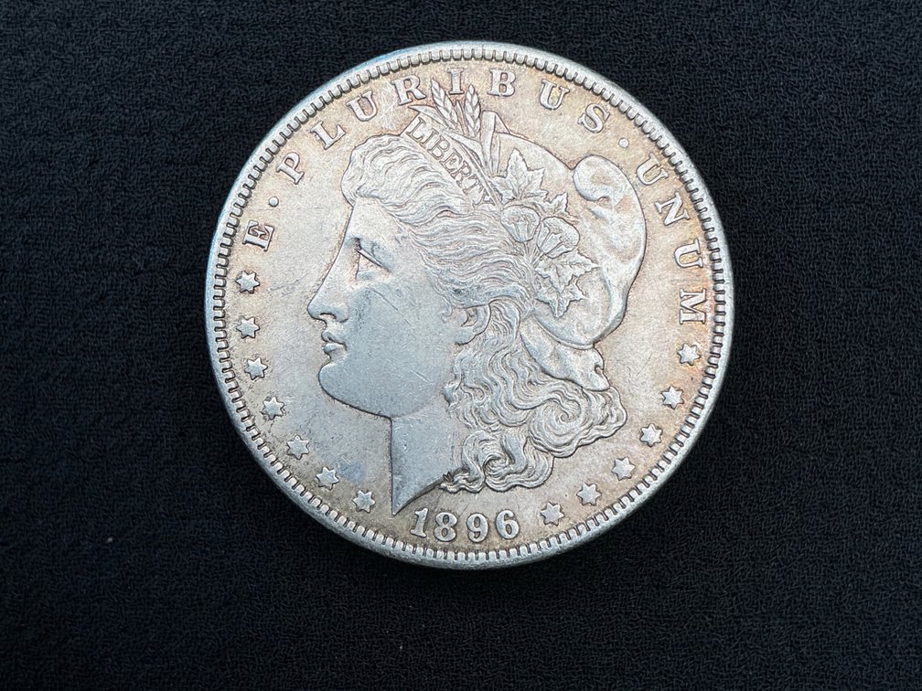 1896 Morgan Silver Dollar 