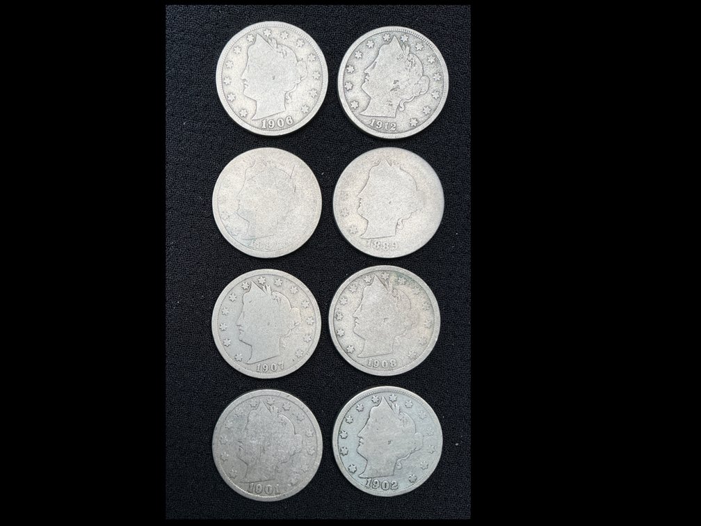 Liberty Head V Nickels