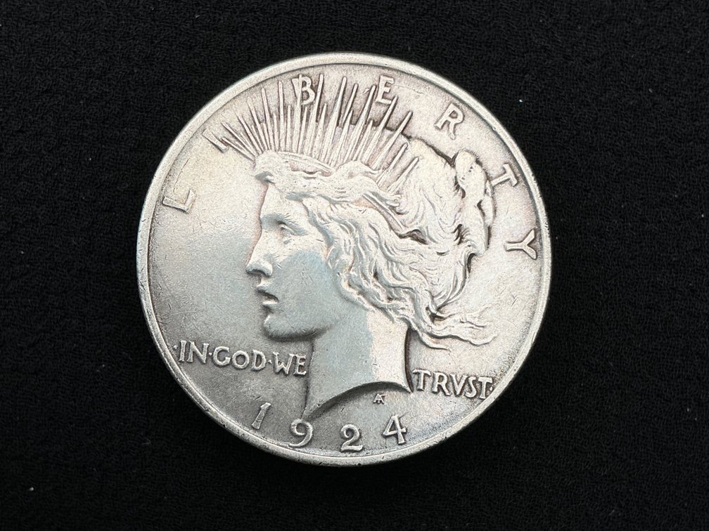 1924 Peace Dollar
