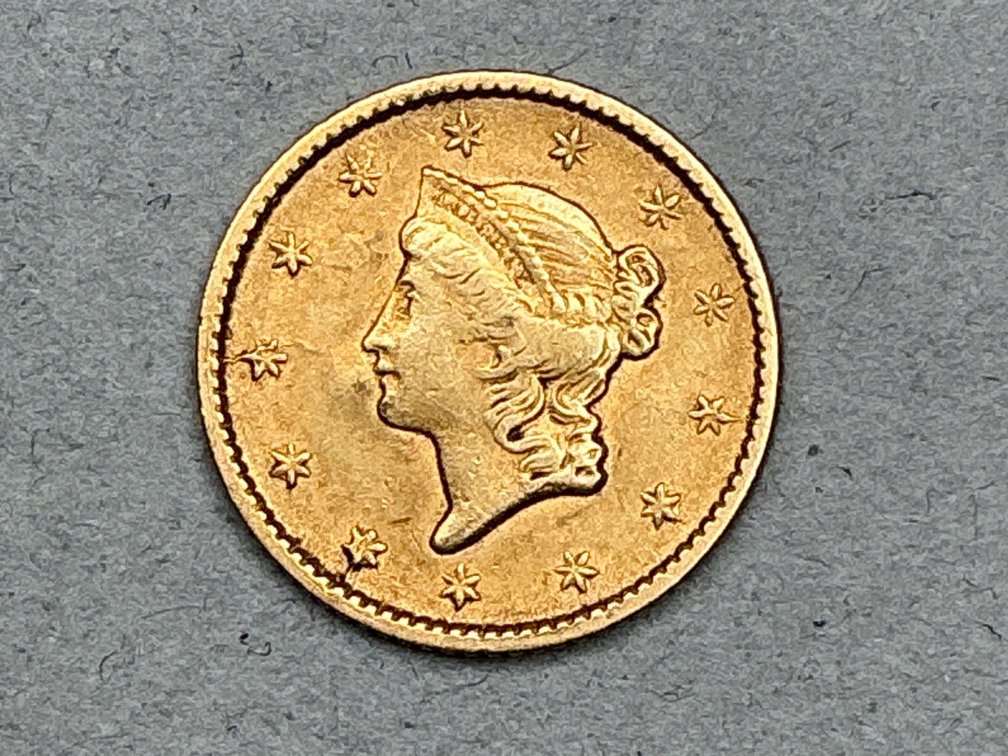 1853 Liberty Head Gold Dollar