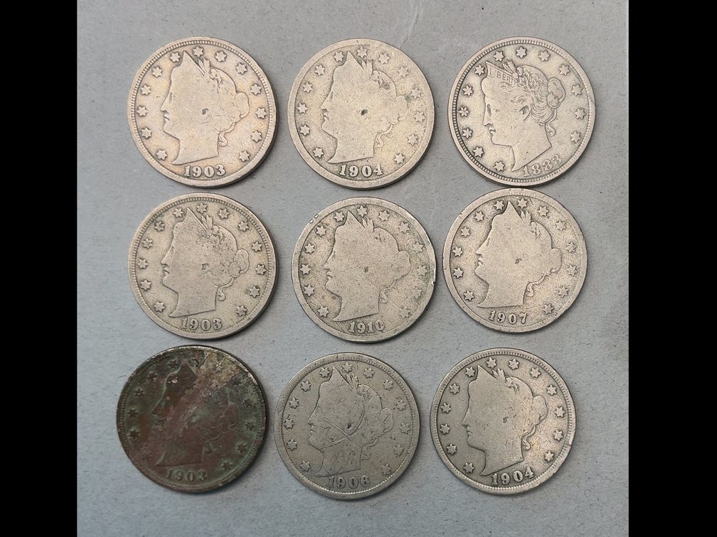 Liberty Head V Nickels