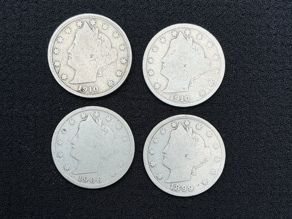  Liberty Head V Nickels