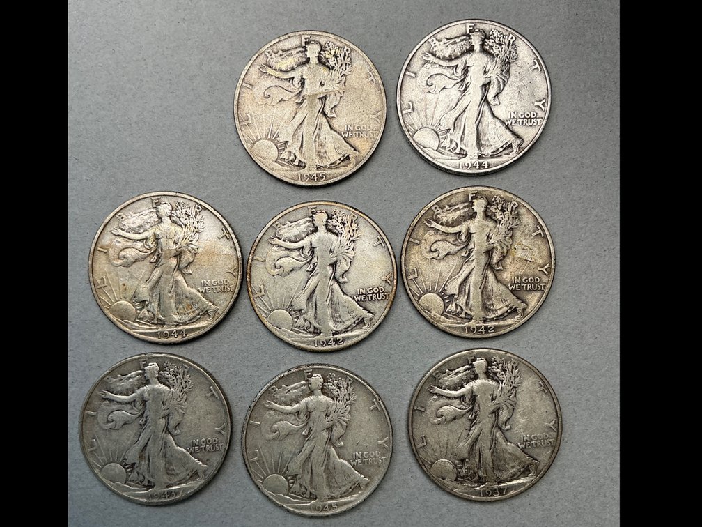 Walking Liberty Half Dollars