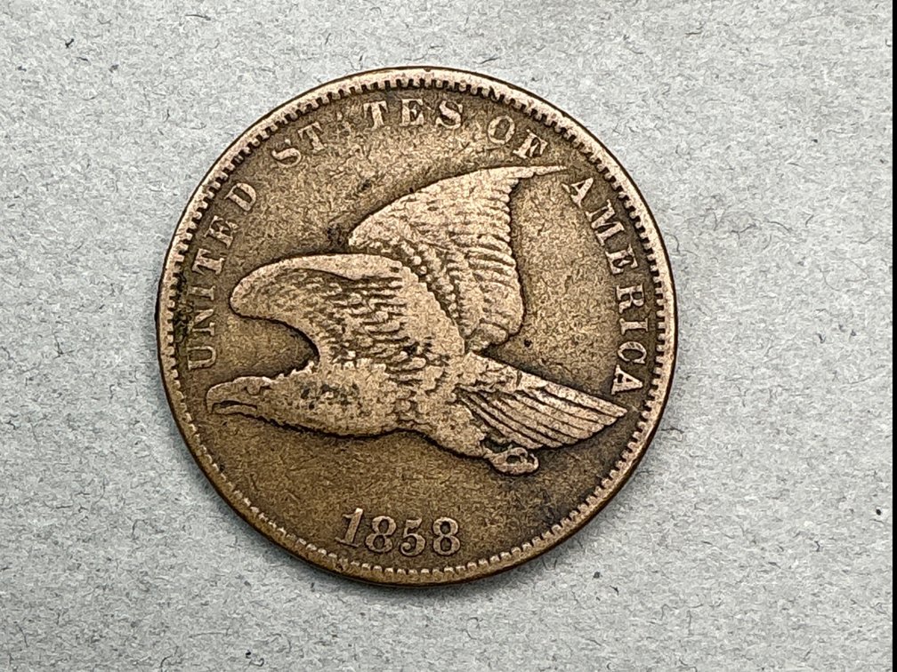 1858 Flying Eagle Cent