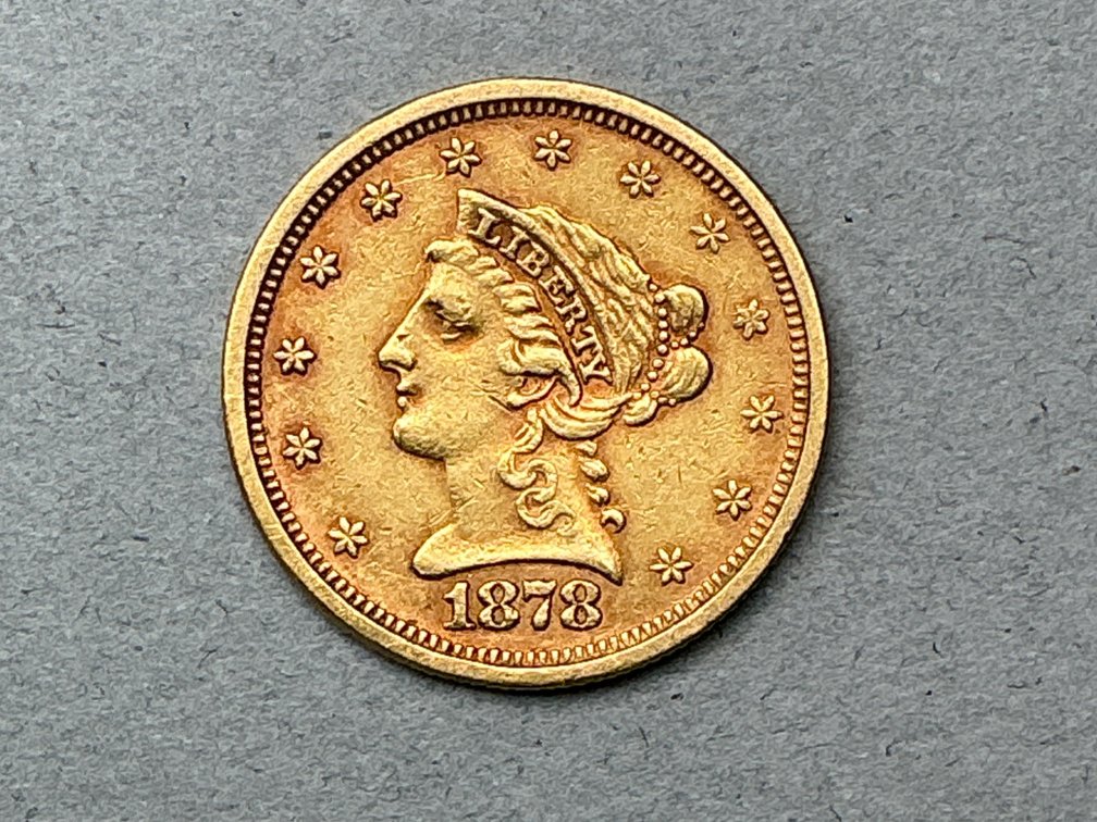 1878S Liberty Head Quarter Eagle