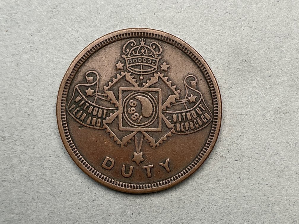1926  Ku Klux Klan KKK March on Washibgton Token