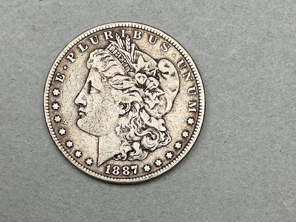 1887 Morgan Silver Dollar