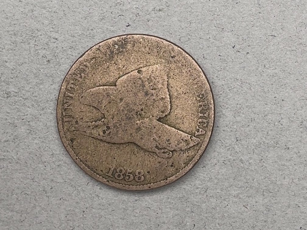 1858 Flying Eagle Cent