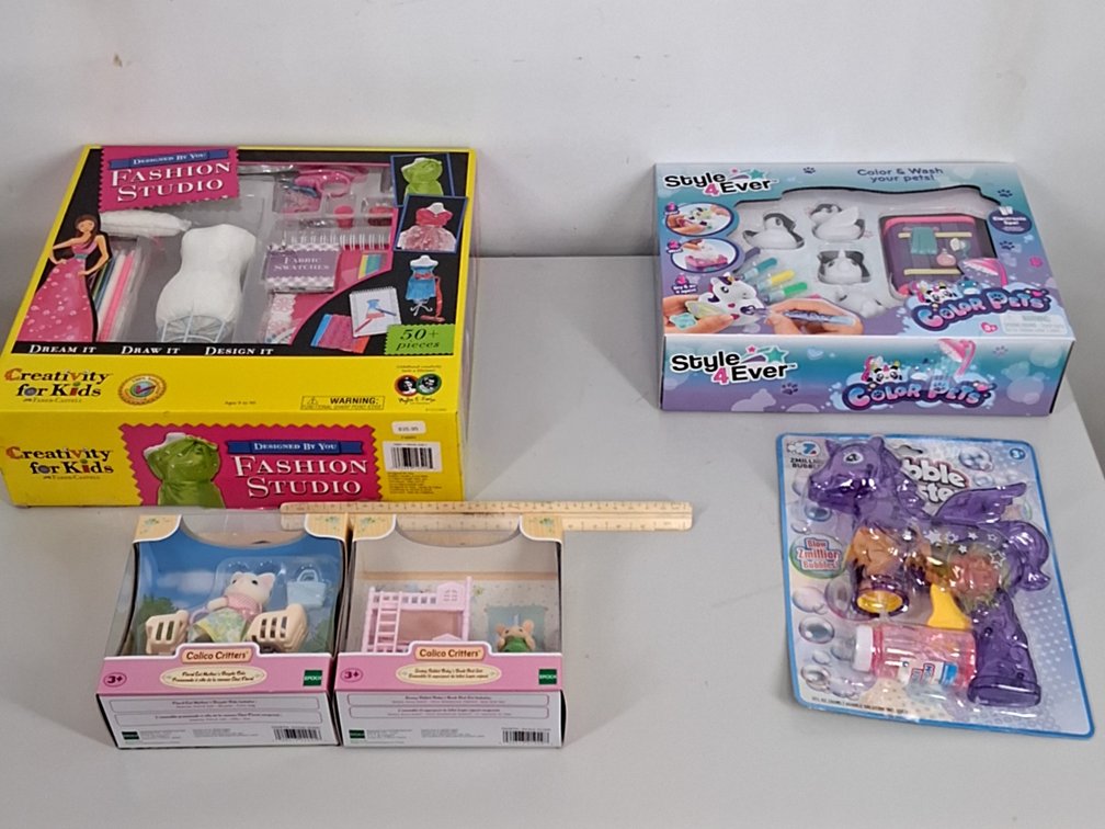 lot of Fashion Studio kit, Bubble Blaster,