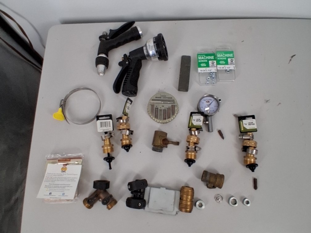 hose hardware lot incl 5/8" hose repair