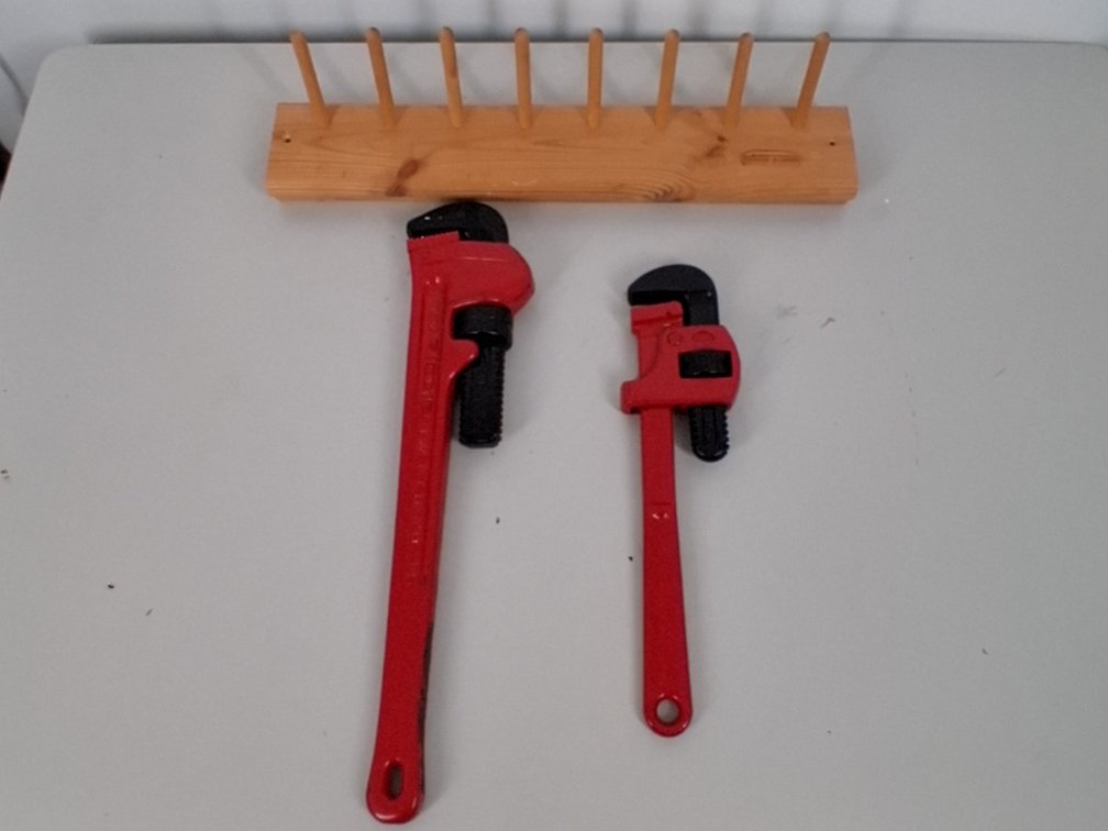 2 pipe wrenches incl. Rigid 18"