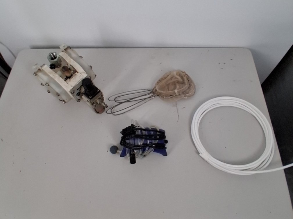 Mini Matic Versa Matic Pump, minnow nets