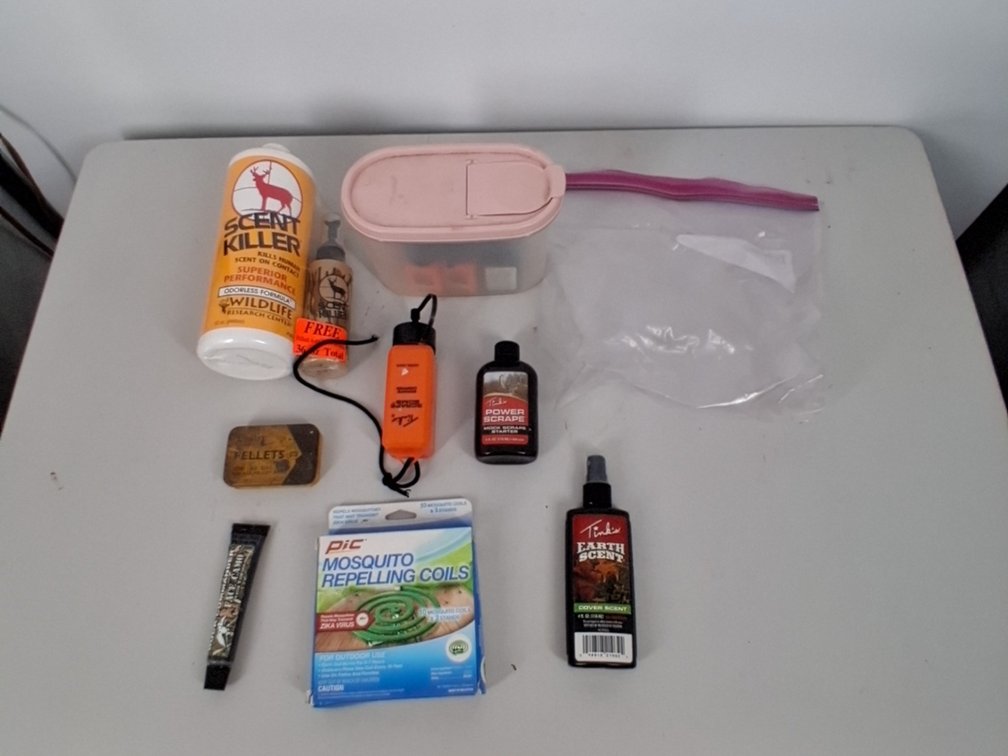 lot of deer hunting scents