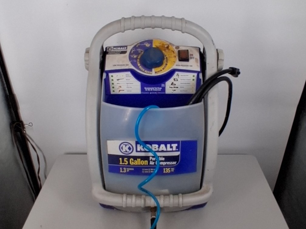 Kobalt 1.5 gallon portable air compressor