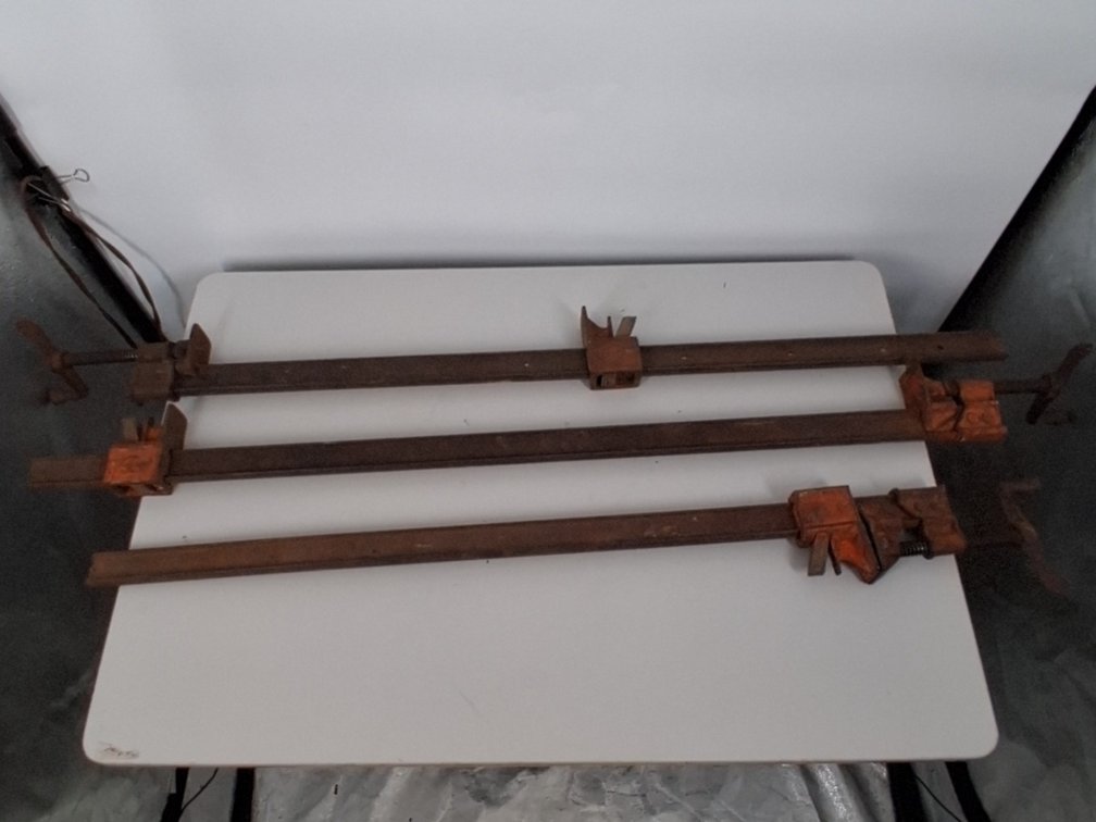 3 bar clamps, 3ft