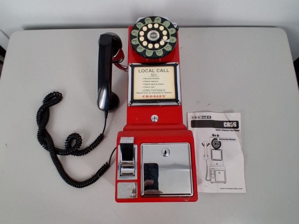 Crosley 1950's style classic pay phone
