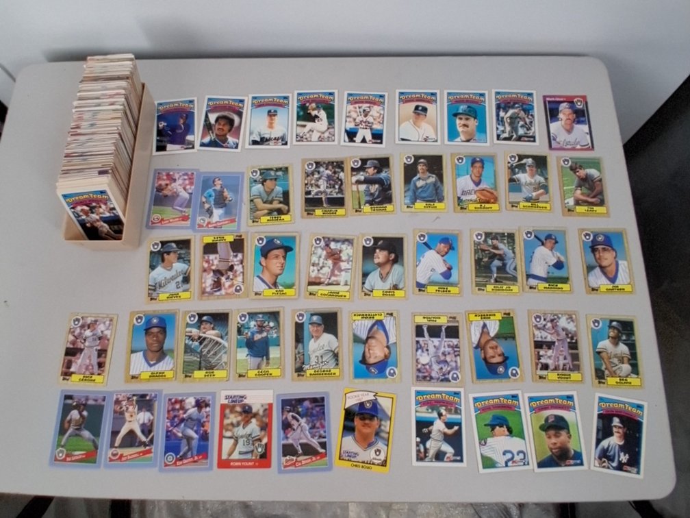 lot of BB trading cards incl. Cal Ripkin,