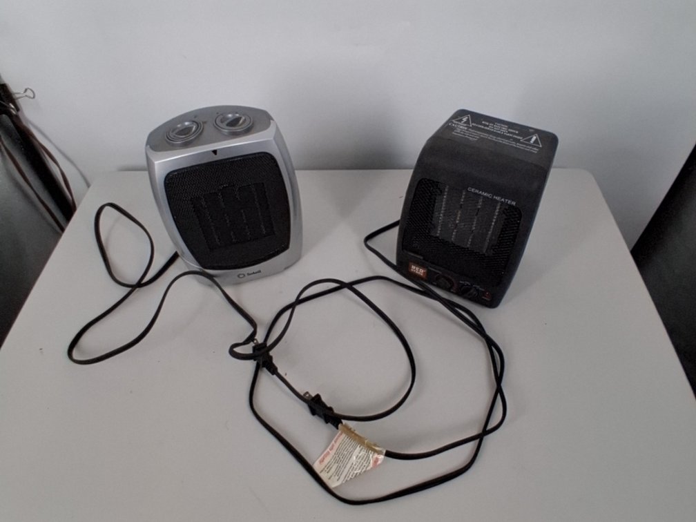 2 small heaters incl. Soleil and Red Stone