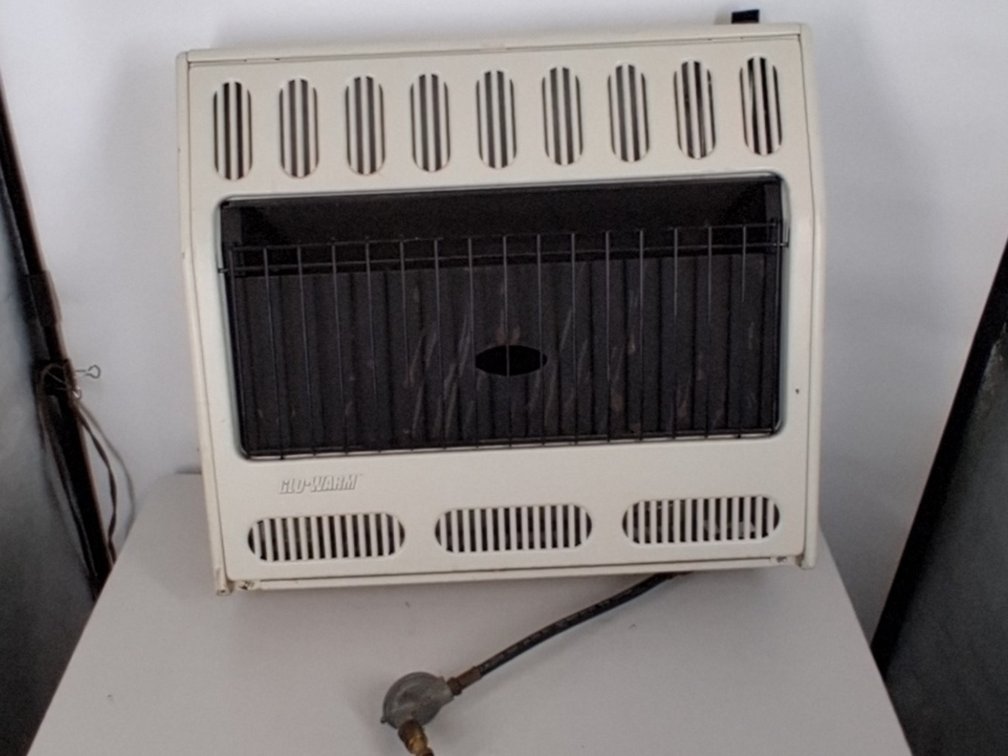 Glo-Warm gas space heater