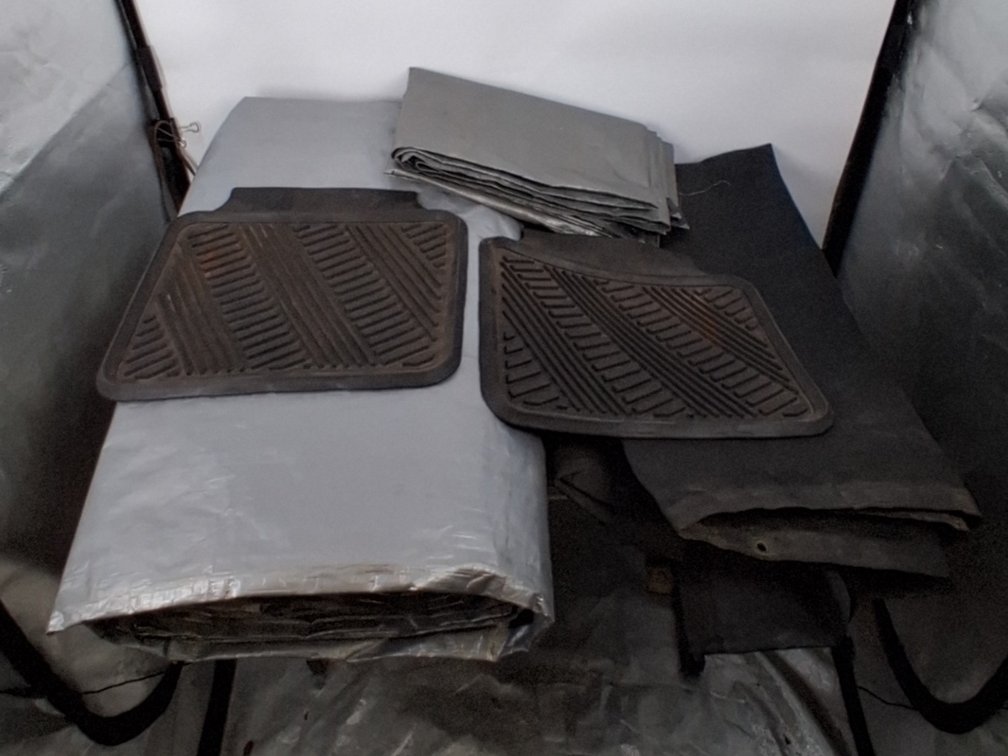 lot of very large tarp-size unknown