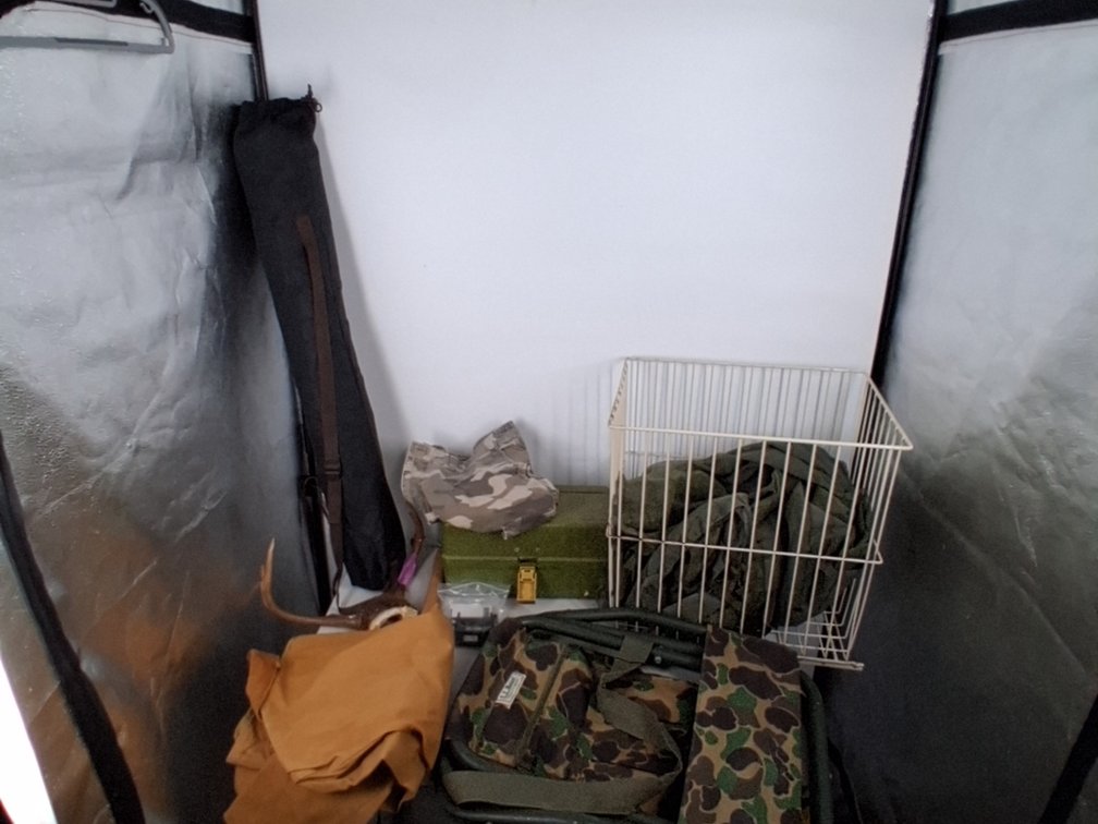 lot of collapsible ground blind wall,