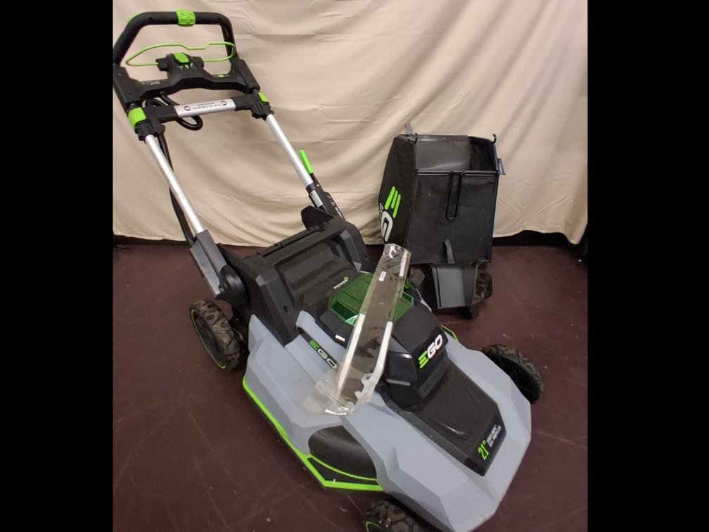 E Go electric 21" self-propelled mower