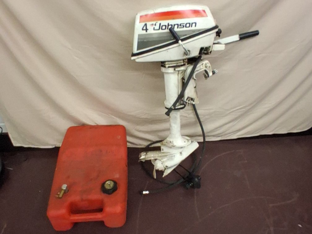 Johnson Seahorse boat motor 4 HP and