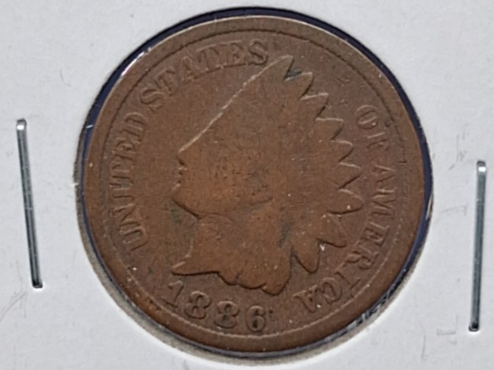 1886 Type II, '87 Indian Head Penny Coins