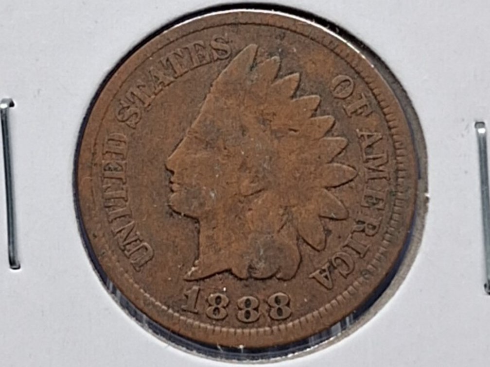 1888, '89 Indian Head Penny Coins